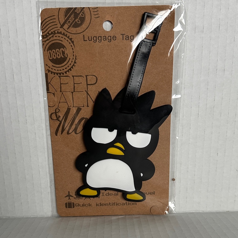 HK Badtz-Mari Penguin Luggage Tag – Cute Travel ID